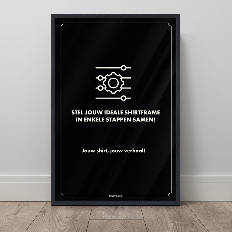 Shirtlijst met eigen tekst